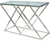 Konsole i sekretarzyki - Signal Konsola ZEGNA C Srebrny ZEGNAC - miniaturka - grafika 1