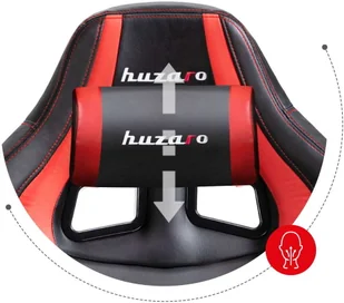 Huzaro Fotel gamingowy Huzaro FORCE 4.2 RED - Fotele gamingowe - miniaturka - grafika 12