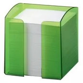 Pojemniki biurowe - Durable Pojemnik na karteczki TREND transparentny zielony DU124-004 - miniaturka - grafika 1