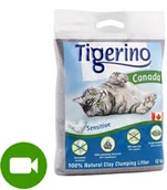 Żwirek dla kotów - Tigerino Tigerino Canada żwirek dla kota nieperfumowany 6 kg ok 6 l)| Dostawa GRATIS od 89 zł + BONUS do pierwszego zamówienia - miniaturka - grafika 1