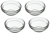 Akcesoria i części AGD - Kitchen Craft Miseczki  szklane, 4 sztuki, przezroczysty KCPINCHBOWL4PK - miniaturka - grafika 1