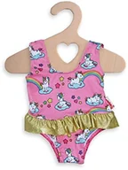 Akcesoria dla lalek - Heless 2662 kostium kąpielowy dla lalek, motyw jednorożca, rozmiar 35 45 cm, do zabawy w kąpieli w gorące letnie dni 2662 - miniaturka - grafika 1