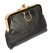 Gadżety dla niej i dla niego - KOWALSKI GROUP Sakiewka Uniwersalna Klamerka Skóra Naturalna 034 - miniaturka - grafika 1