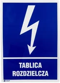 Tablice BHP - ANRO Tabliczka ostrzegawcza TABLICA ROZDZIELCZA 148X210 15EIA/Q4/F - miniaturka - grafika 1