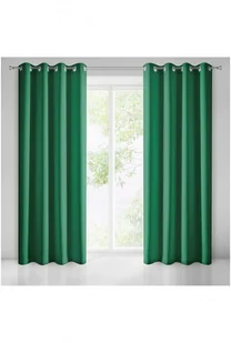 Eurofirany Zasłona zielona zaciemniająca 9240KS 9240KS SAM 135X250 - Zasłony - miniaturka - grafika 2