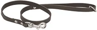 Smycze dla kotów - ITAL DOG chapuis seler sla608 smycz dla psa  brązowa skóra  szerokość 16 MM  długość 1 m  rozmiar L - miniaturka - grafika 1
