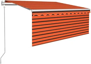 VidaXL Lumarko Automatycznie zwijana markiza z zasłoną zacieniającą, 3x2,5 m  3069266 VidaXL - Markizy - miniaturka - grafika 3