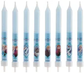 Urodziny dziecka - Świeczka na tort "Elsa Frozen - Kraina Lodu", mix, DEKORA, 9 cm, 8 szt DK346174 - miniaturka - grafika 1
