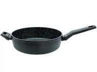 Patelnie - ELO GRANIT SOLUTION PATELNIA GŁĘBOKA 28 CM ALUMINIUM POWŁOKA GREBLON C3 INDUKCJA 83838 - miniaturka - grafika 1