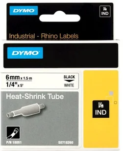 Dymo oryginalny taśma do drukarek etykiet 18055 S0718300 czarny druk/biały - Taśmy do drukarek barwiące - miniaturka - grafika 2