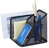 Przyborniki na biurko - Relaxdays biurko organizer, biurowych półka ze stojakiem pojemnik na karteczki & list, metalowe, 6 x 38 x 30 cm, różne kolory HBT 10022478_46 - miniaturka - grafika 1