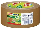 Taśmy klejące - tesa pack Paper ecoLogo, brązowy 50m:50mm 57180-00000-02 - miniaturka - grafika 1