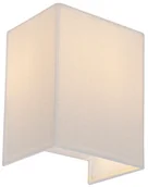 Lampy ścienne - QAZQA Nowoczesny kinkiet biały - Vete - miniaturka - grafika 1