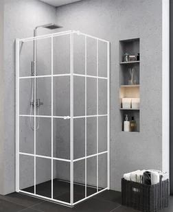 New Trendy Kabina prysznicowa 90x90 Superia White - Kabiny prysznicowe - miniaturka - grafika 2