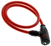 Zabezpieczenia do roweru - Burg Wächter Burg-Wächter zapięcie linka stalowa, automatyczne zamknięcia, 2 klucze, długość: 60 cm, 260 60 11700 - miniaturka - grafika 1