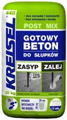 Zaprawy budowlane - Kreisel POST MIX gotowy beton do słupków 20 kg - miniaturka - grafika 1