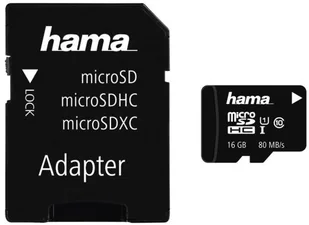 Hama MicroSDHC Class 10 16GB (microSDHC 16GB Class 10 UHS-I 80MB/s + adapter) - Karty pamięci Hama MicroSDHC Class 10 16GB (microSDHC 16GB Class 10 UHS-I 80MB/s + adapter) - Karty pamięci - miniaturka - grafika 4