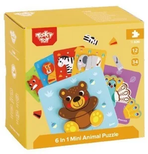 Tooky Toy Tooky Toy Puzzle TL636 TL636 - Puzzle - miniaturka - grafika 5