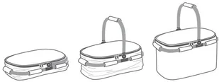 Tescoma Tescoma Koszyk termiczny składany COOLBAG 892350.00 - Torby termiczne - miniaturka - grafika 6