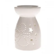 Świeczniki - Dakls Kominek ceramiczny anioł 9,3 x 9,3 x 14 cm (biały) - miniaturka - grafika 1