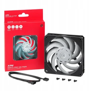 ADATA Wentylator  XPG Vento 120 Pro PWM 75260188 VENTOPRO120PWM-BKCWW - Wentylatory komputerowe - miniaturka - grafika 2