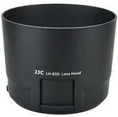 Osłony przeciwsłoneczne do aparatów - JJC LH-83d osłona przeciwsłoneczna (obiektywu, osłona przeciwsłoneczna) do Canon EF 100 400 MM F/4.5 5.6L IS II USM zastępuje Canon ET-83d JU1707 - miniaturka - grafika 1