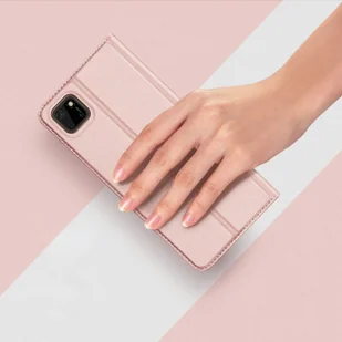 Dux Ducis Etui z klapką Skin Pro do Huawei Y5p różowy - Etui i futerały do telefonów - miniaturka - grafika 10