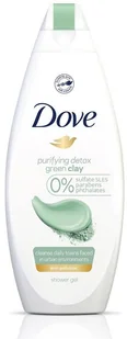 Dove Dove Purifying Detox Green Clay żel pod prysznic Anti Pollution 500ml - Kosmetyki do kąpieli - miniaturka - grafika 2
