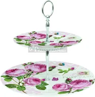 Tace i patery - Nuova Cer Easy life r2s DWUPIĘTROWA PATERA DO CIAST Romantic Roses (326 RMR) - miniaturka - grafika 1