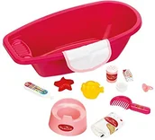 Akcesoria dla lalek - Theo Klein - Princess Coralie głowica do makijażu i fryzjerskiego z płytą CD kosmetyczną, średnia 1675 - miniaturka - grafika 1