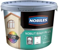Farby olejne i specjalne - Nobiles NOBILIT FARBA EMULSYJNA BIAŁY PLUS 9 L s7.0065224219 - miniaturka - grafika 1