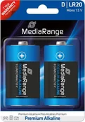Ładowarki i akumulatory - MediaRange Bateria D R20 2szt MRBAT 109 - miniaturka - grafika 1