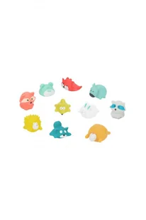 Badabulle Zabawki do kapieli Montain x10 - Akcesoria do karmienia - miniaturka - grafika 2
