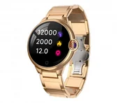 Smartwatch - Garett Women Karen Złoty/Stalowy - miniaturka - grafika 1