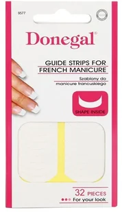 Donegal szablony do manicure francuskiego 9577 - Akcesoria do paznokci - miniaturka - grafika 3