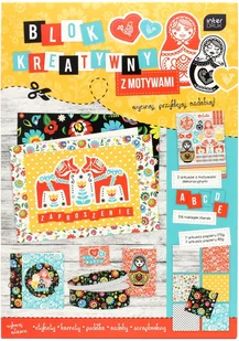 Inter-druk Blok kreatywny A4 folk - Szkolne artykuły papiernicze - miniaturka - grafika 7