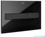 Spłuczki - Roca Duplo One PL7 przycisk spłukujący podwójny czarny mat A890188308 - miniaturka - grafika 1