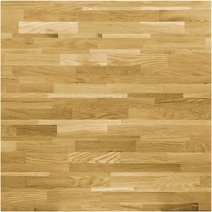 vidaXL Kwadratowy blat do stolika z drewna dębowego, 23 mm, 70 x 70 cm vidaXL - Blaty meblowe i parapety okienne - miniaturka - grafika 2