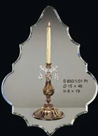 Świeczniki - Bohemia Elite Świecznik kryształowy - Elite S 685/5+1/19 - miniaturka - grafika 1