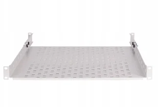 Sabaj-System Półka do szafy rack 19" 1U Głębokość 650 mm Nośność 35kg SZARA 7035 19-0144S 19-0144S - Akcesoria do szaf serwerowych - miniaturka - grafika 2