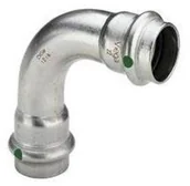Rury - Viega sanpress inox elbow 90° 22 435653 435653 - miniaturka - grafika 1
