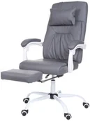 Fotele i krzesła biurowe - Giosedio Fotel biurowy GIOSEDIO szary, model OCA011 OCA011 - miniaturka - grafika 1
