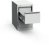 Szafy biurowe - Kart-Map KOP/2-1 szafa kartotekowa B5 2 szuflady 1-rzędowe KOP/2-1 - miniaturka - grafika 1