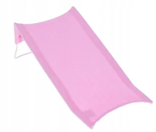 Tega Baby DM-020-136 Leżaczek do kąpieli 100% bawełna j.różowy - Wanienki dla dzieci - miniaturka - grafika 2