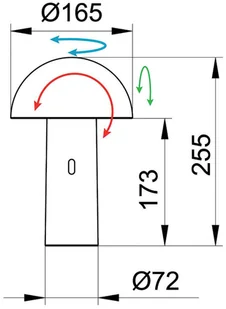 ALUMINOR Aluminor Capsule lampa stołowa, przenośna, różowa - Lampy stojące - miniaturka - grafika 4