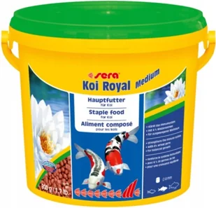 Sera Koi Royal Medium 3800 ml pokarm postawowy dla koi granulat - Pokarm dla ryb - miniaturka - grafika 2