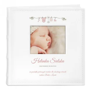 NA Murrano Album mały z oknem nadruk dedykacja dla dziewczynki roczek ALB-SO-WH-UV-012 - Albumy fotograficzne NA Murrano Album mały z oknem nadruk dedykacja dla dziewczynki roczek ALB-SO-WH-UV-012 - Albumy fotograficzne - miniaturka - grafika 1
