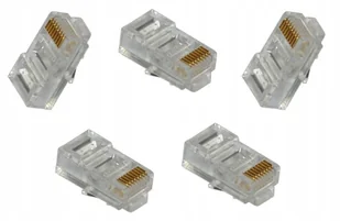 LIBOX Wtyk telefoniczny 8P8C RJ45 100 szt LB0003 Libox Lb0003 - Kable miedziane - miniaturka - grafika 2