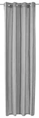 Zasłony - TOM TAILOR 575063 zasłona z otworami okutymi obręczami T Classic Stripes 140x245 cm, szary/biały 575063 - miniaturka - grafika 1