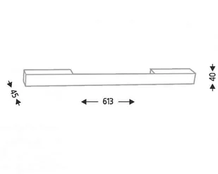 Shilo Kinkiet Tendo 4454 Led - Lampy ścienne - miniaturka - grafika 2
